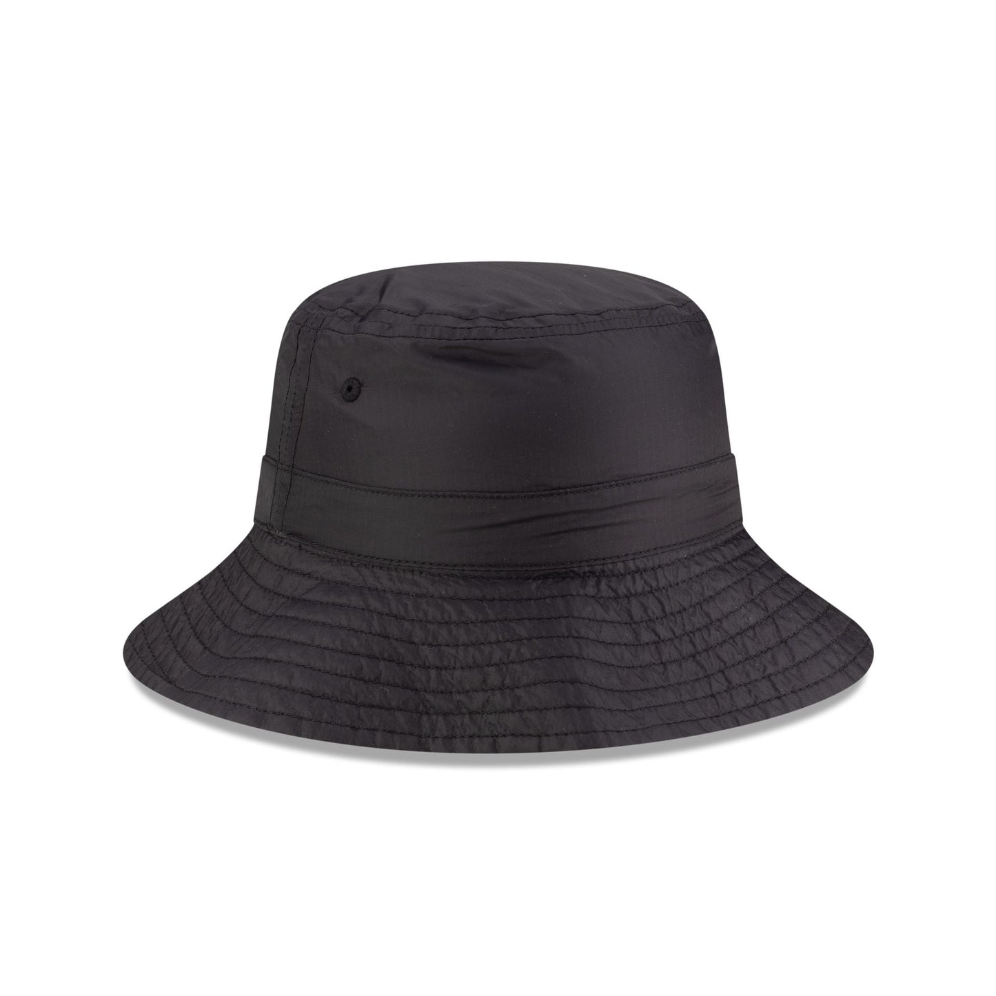 New Era Cap Packable Ripstop Black Bucket Hat