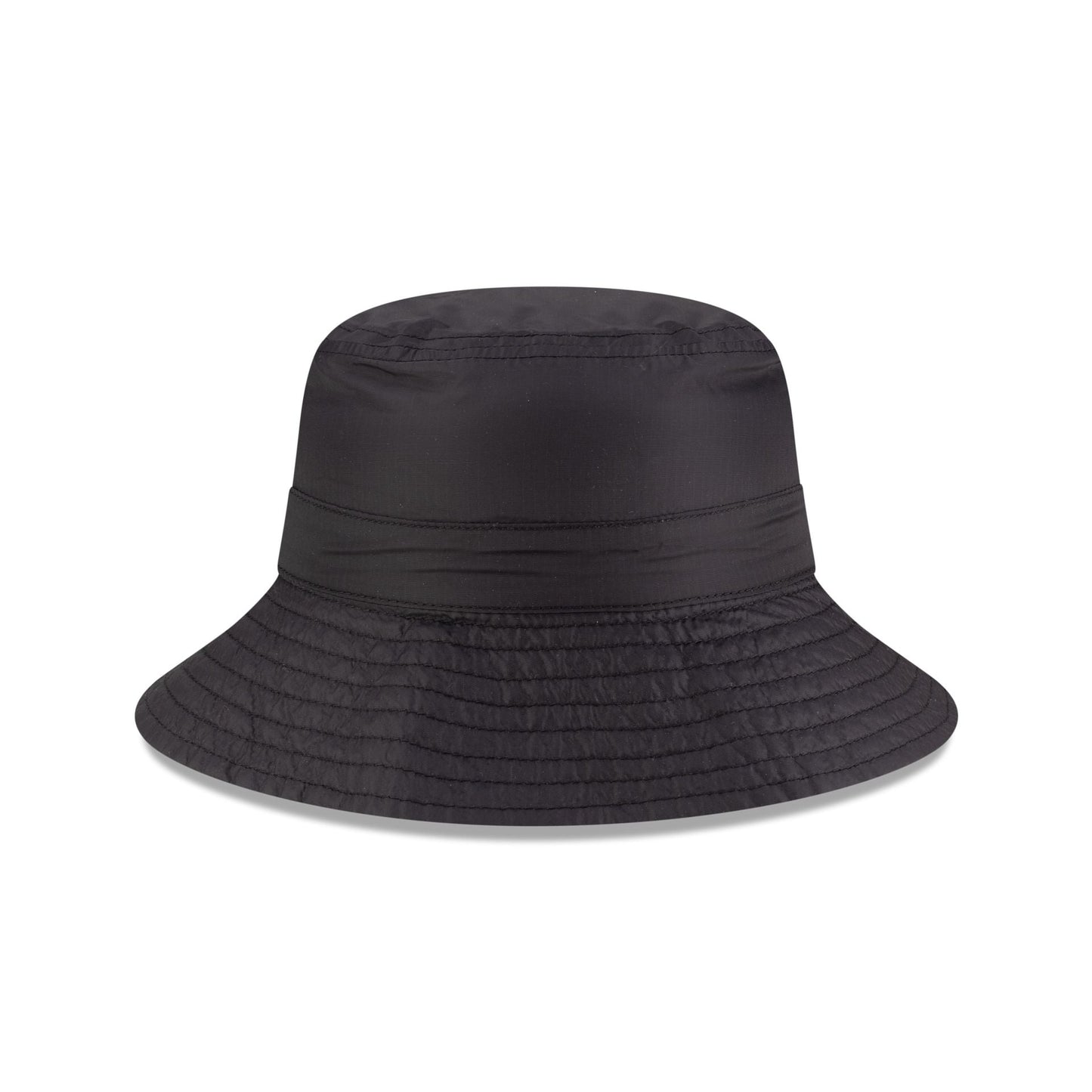 New Era Cap Packable Ripstop Black Bucket Hat
