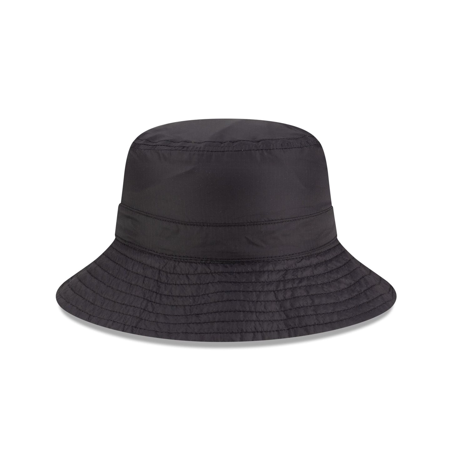 New Era Cap Packable Ripstop Black Bucket Hat