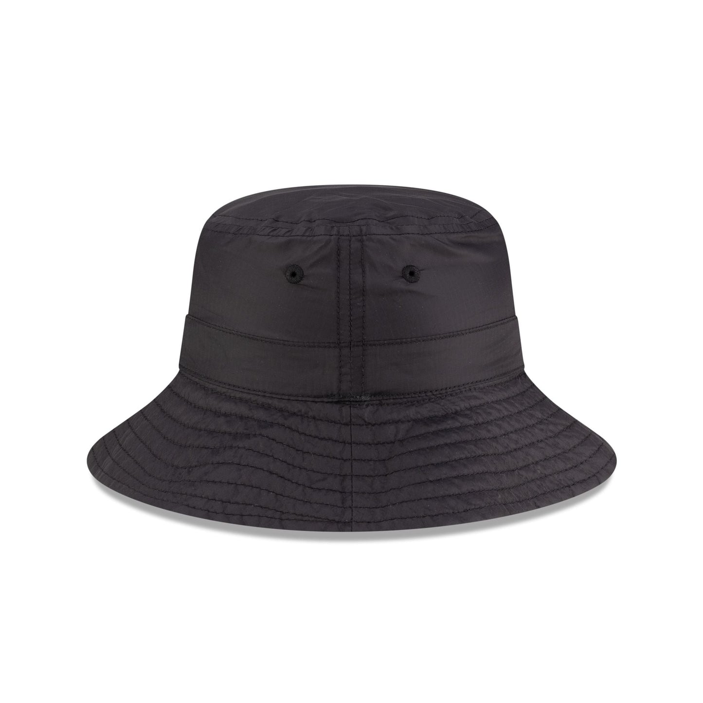 New Era Cap Packable Ripstop Black Bucket Hat