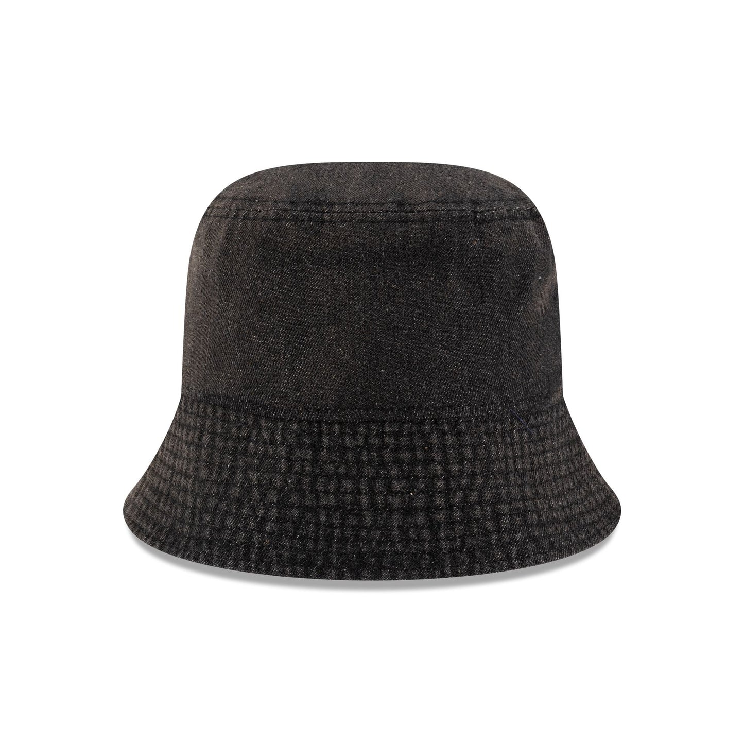New Era Cap Black Denim Bucket Hat
