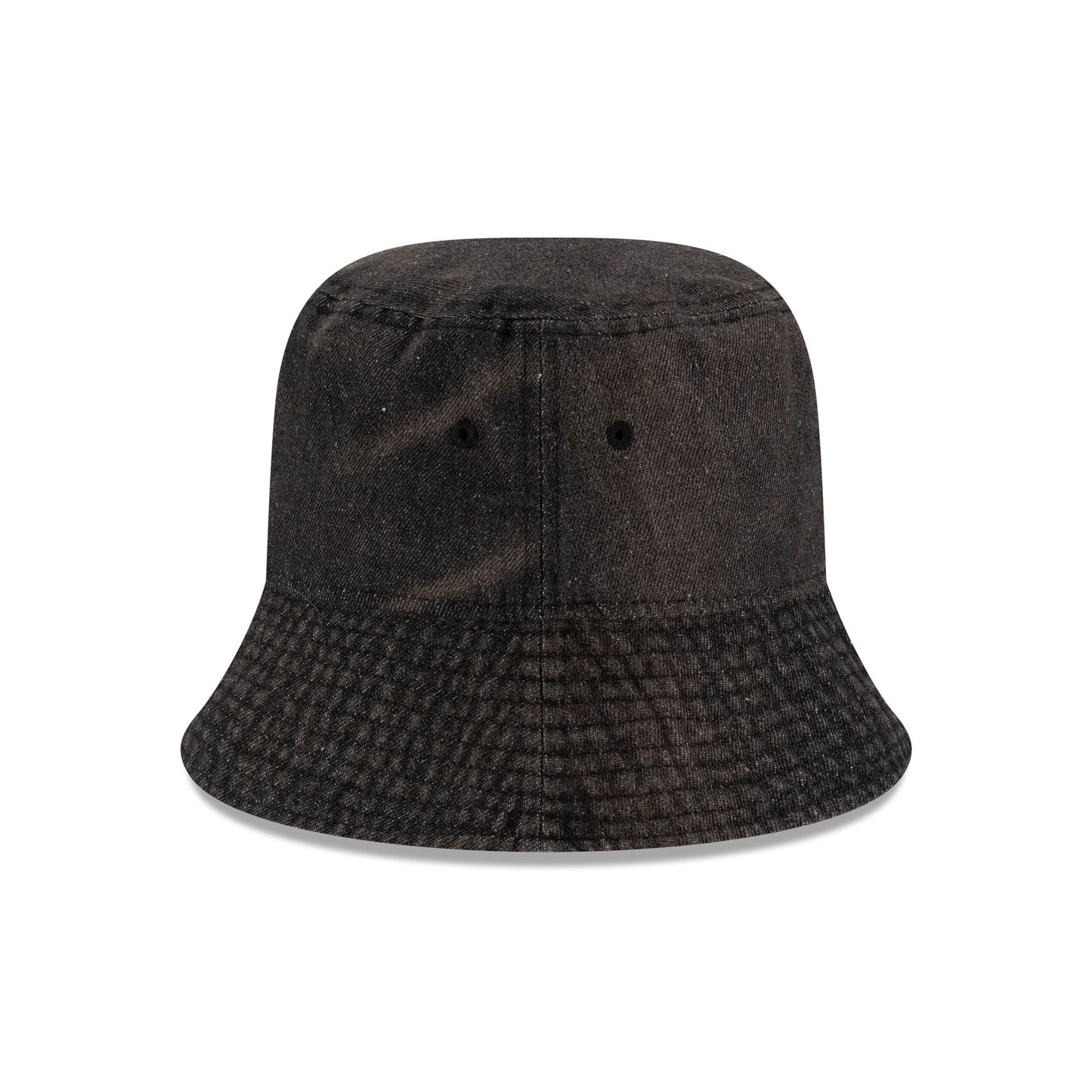 New Era Cap Black Denim Bucket Hat