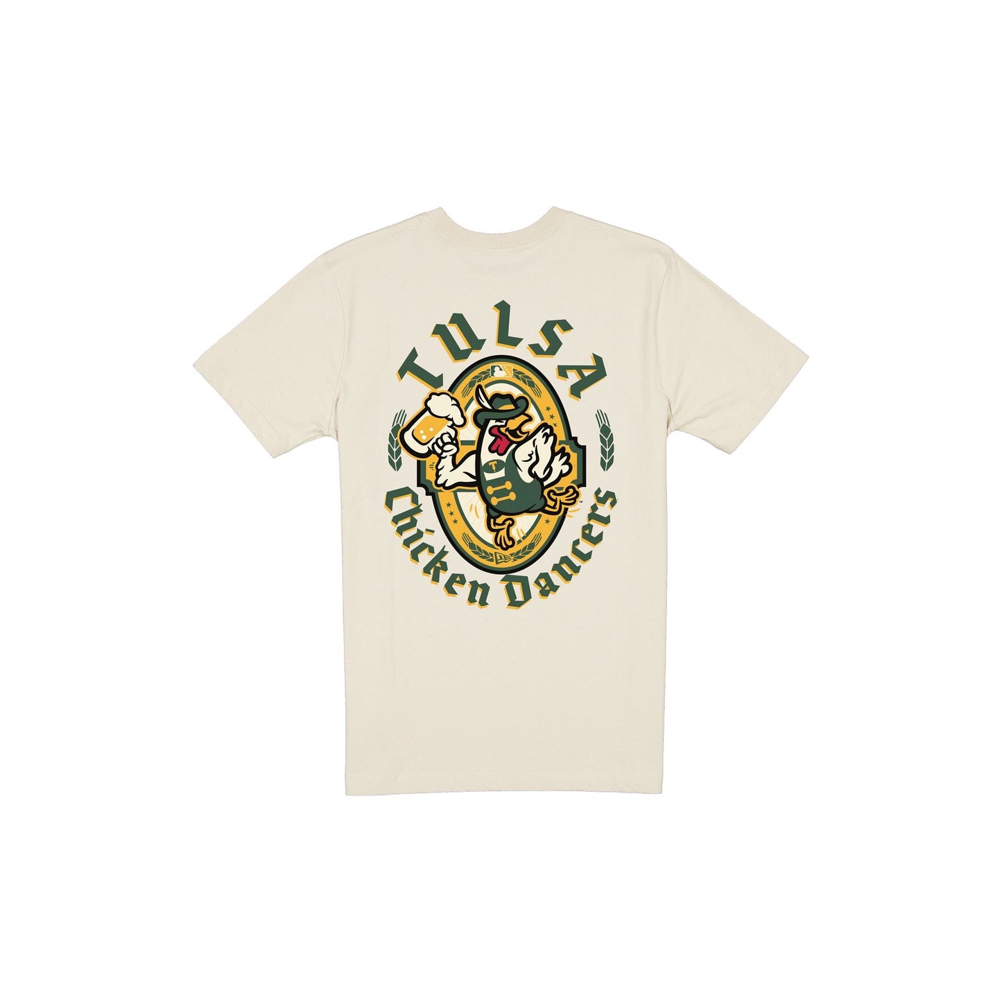 Tulsa Drillers Oktoberfest White T-Shirt