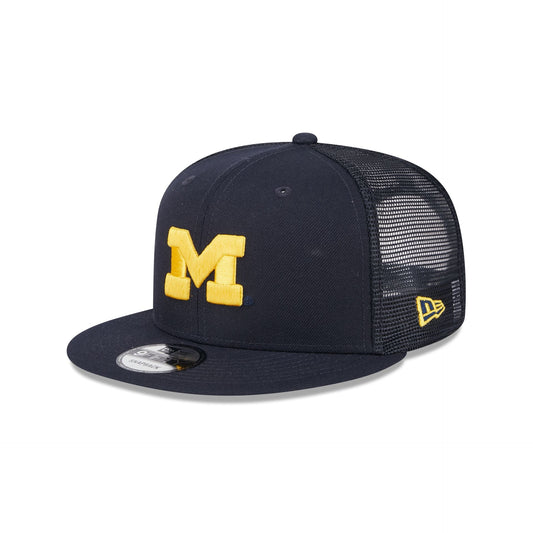 Michigan Wolverines Team Tag 9FIFTY Trucker Hat