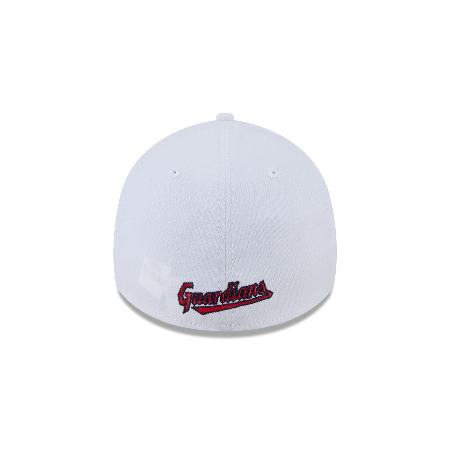 Cleveland Guardians Optic White 39THIRTY Stretch Fit Hat