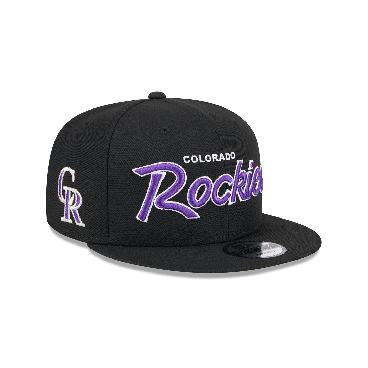 Colorado Rockies Wordmark 9FIFTY Snapback Hat