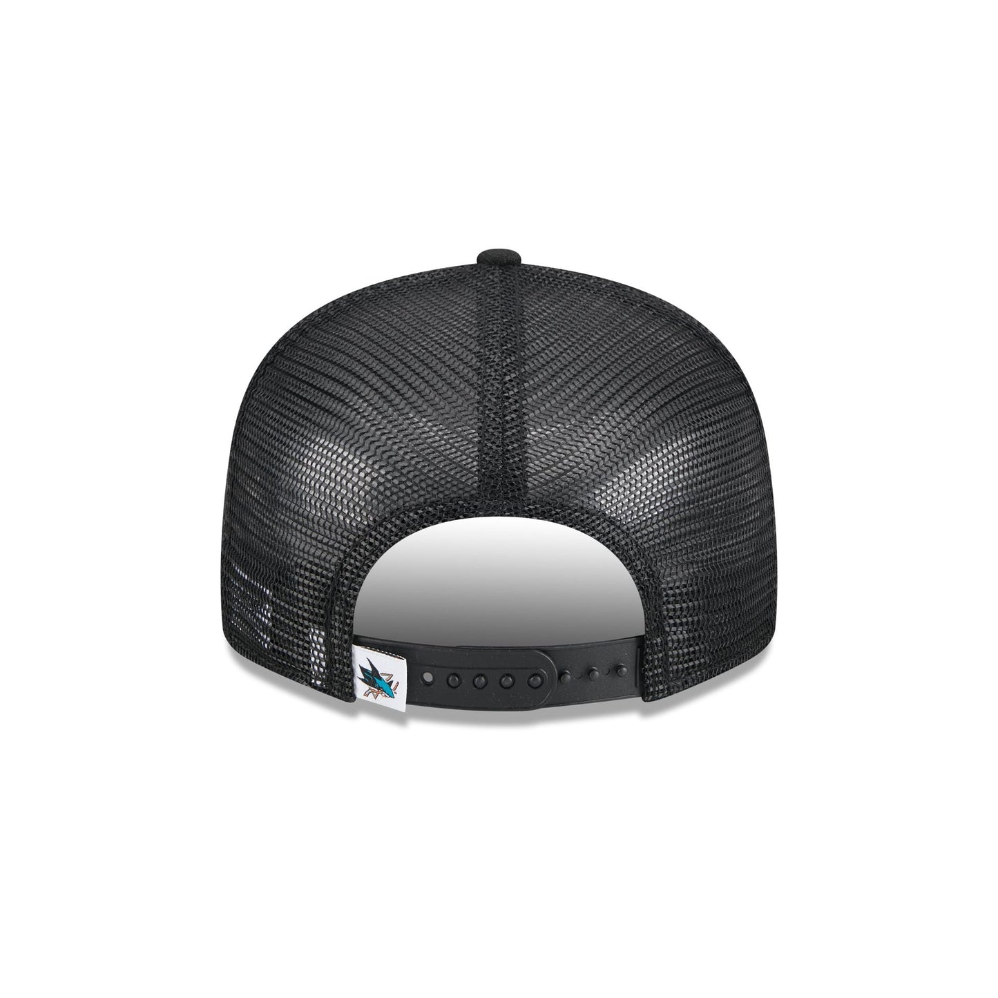 San Jose Sharks Team Tag 9FIFTY Trucker Hat