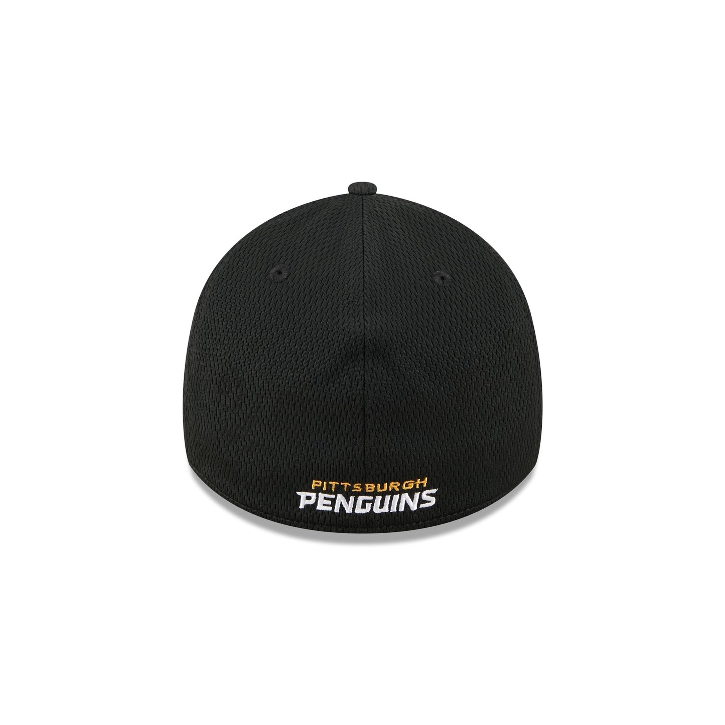 Pittsburgh Penguins Black 39THIRTY Stretch Fit Hat