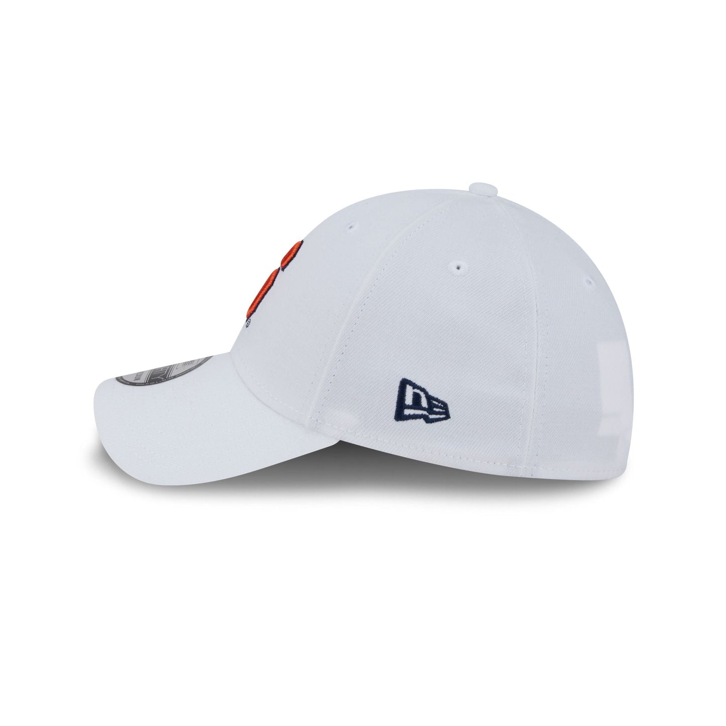Syracuse Orange Optic White 39THIRTY Stretch Fit Hat