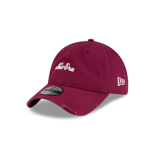 New Era Cap Distressed Red 9TWENTY Adjustable Hat