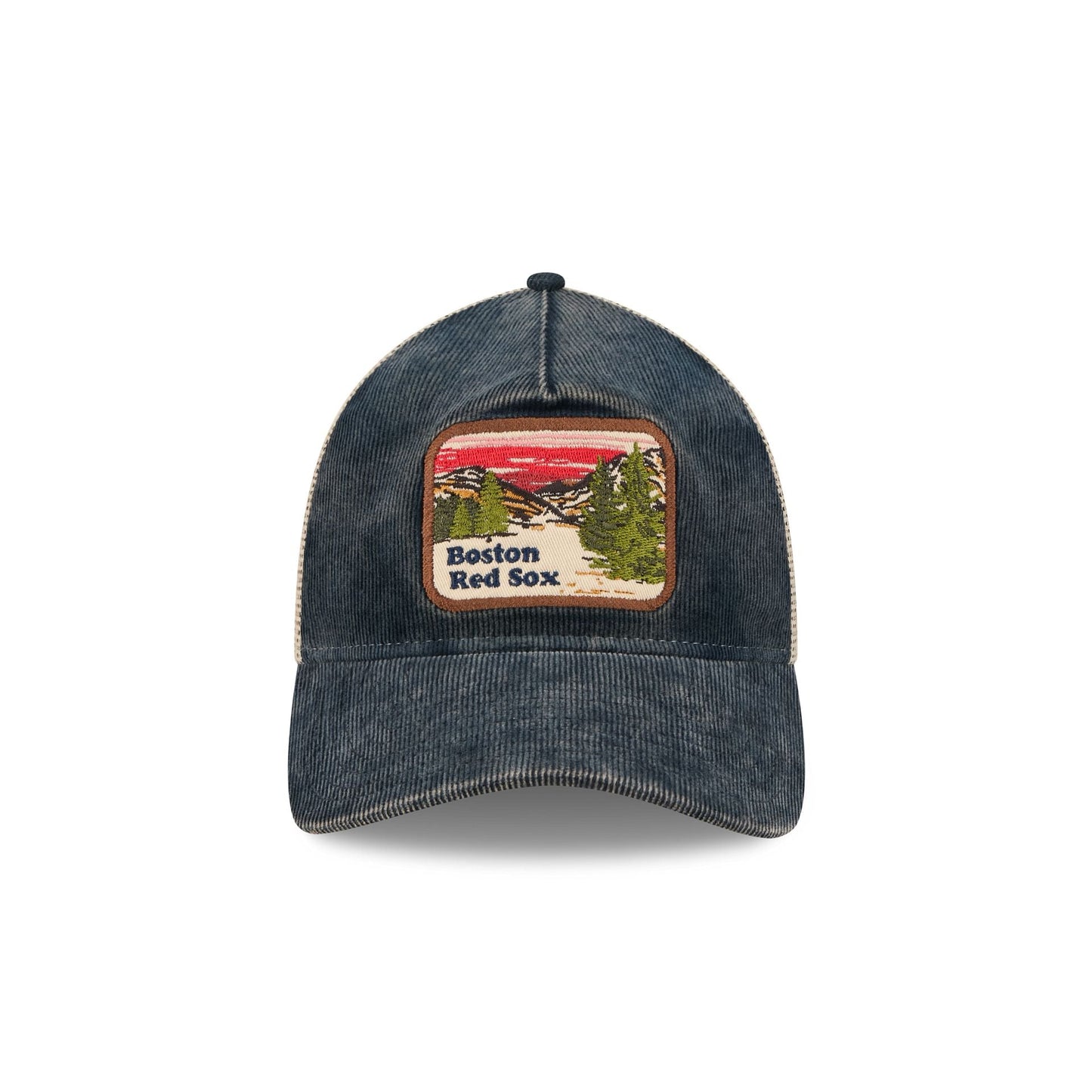 Boston Red Sox Vintage Landscape 9TWENTY A-Frame Trucker Hat
