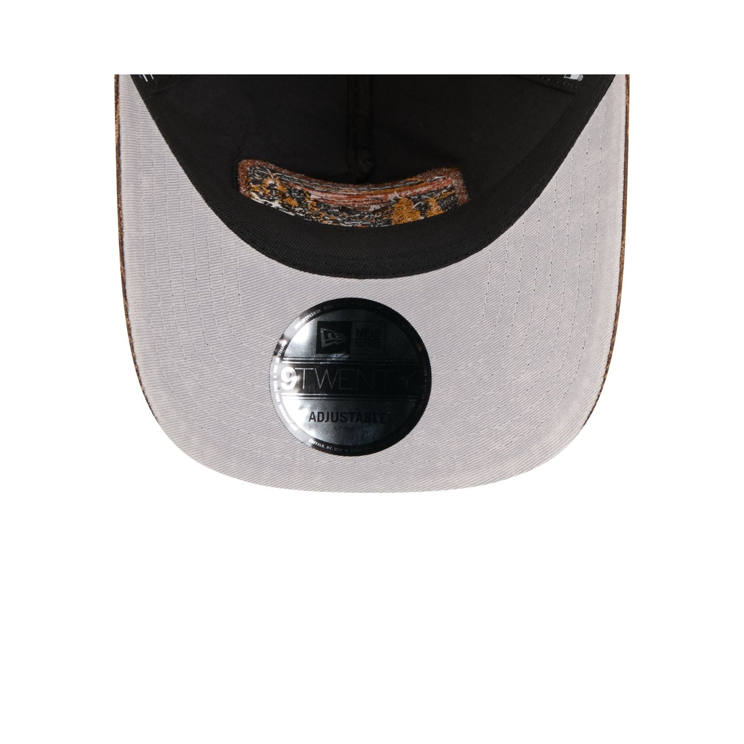 New York Yankees Vintage Landscape Brown 9TWENTY A-Frame Trucker Hat