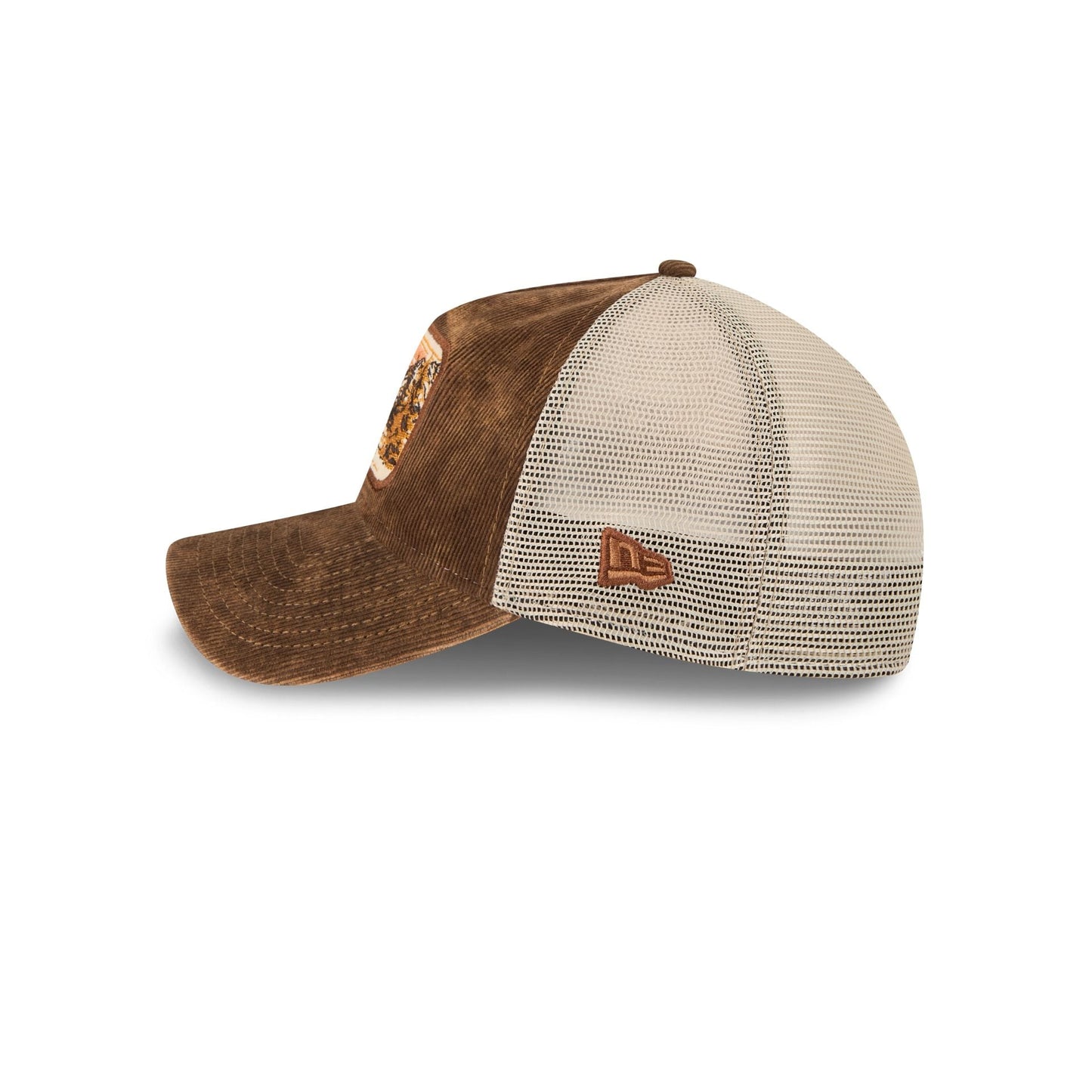 Detroit Tigers Vintage Landscape Brown 9TWENTY A-Frame Trucker Hat