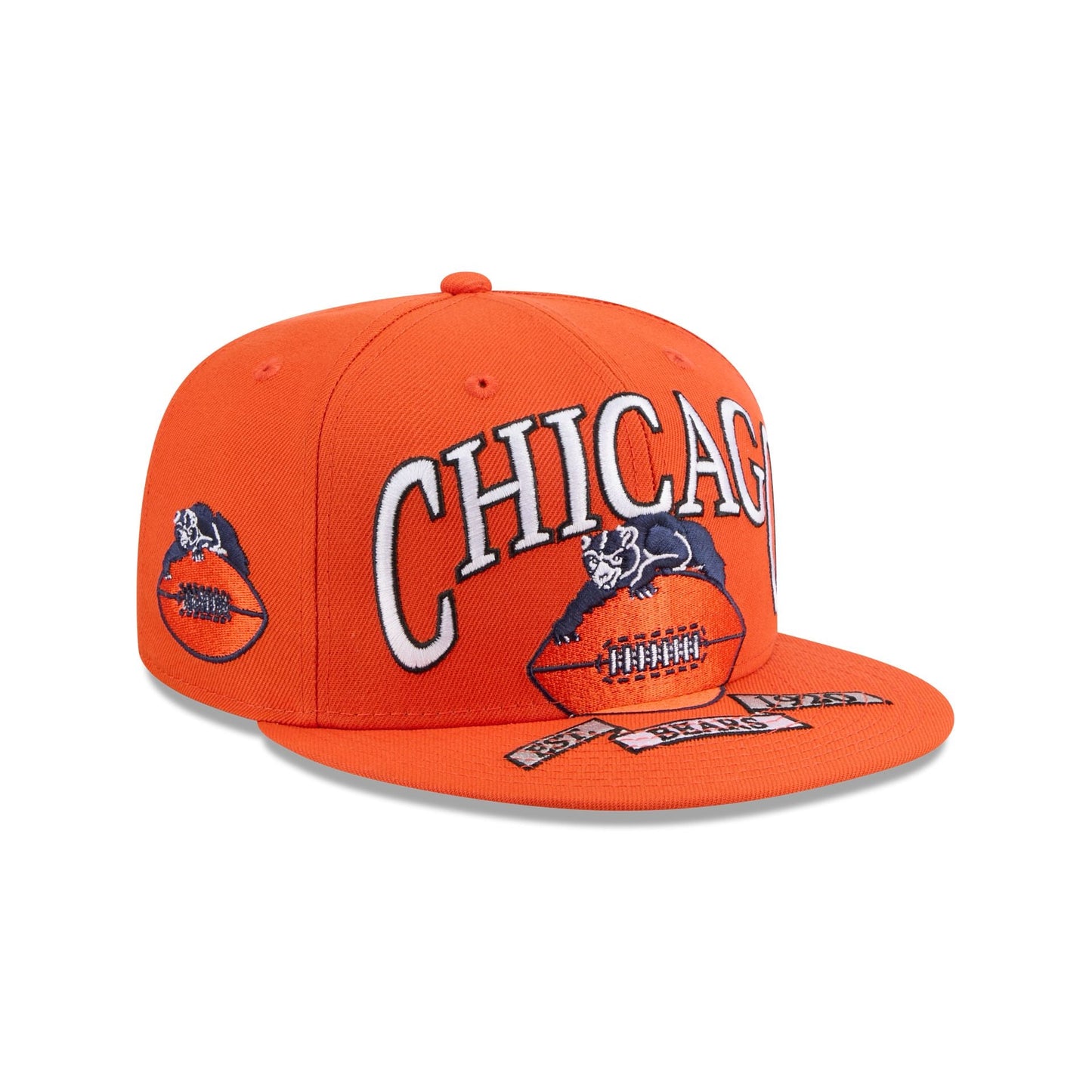 Chicago Bears Oversized 59FIFTY Fitted Hat