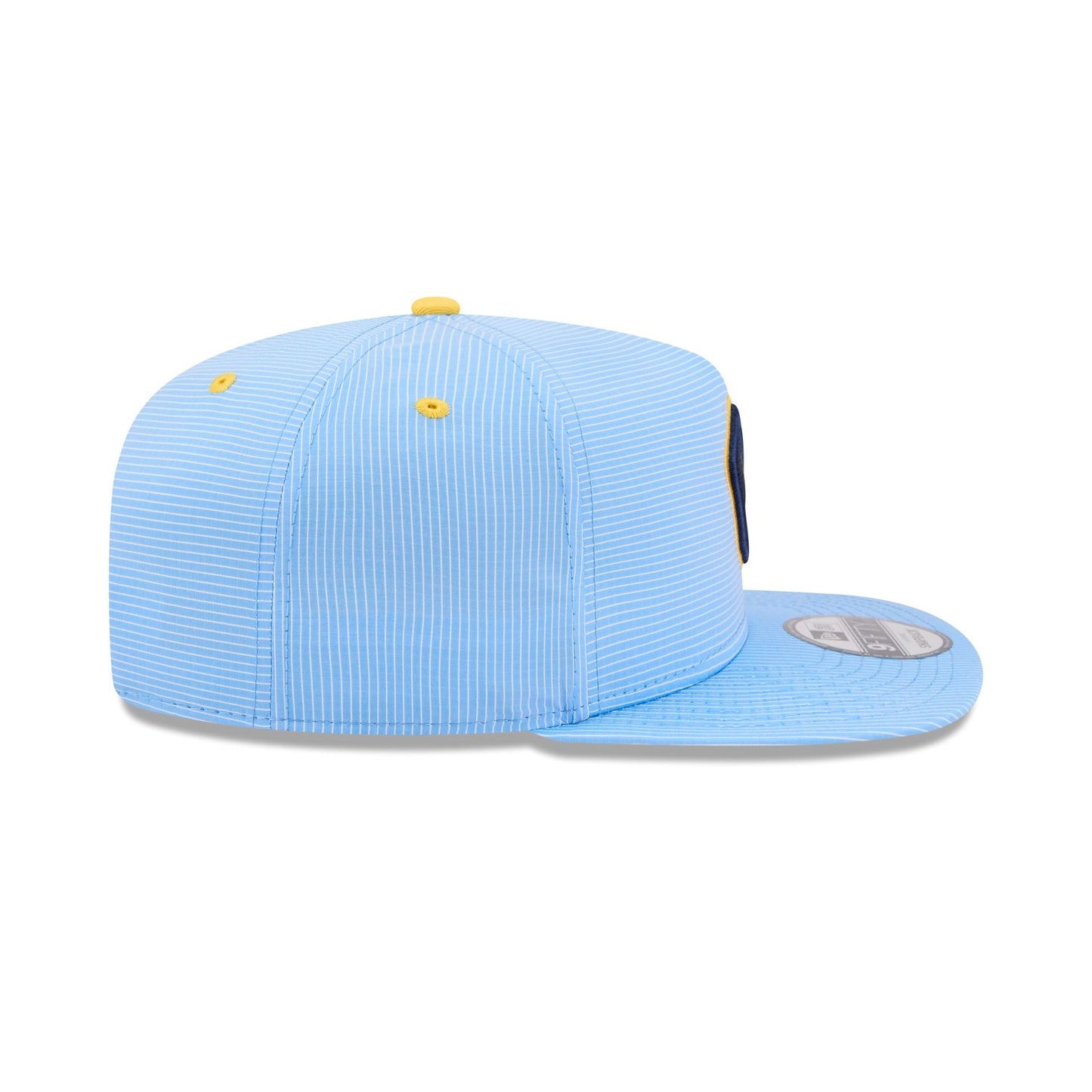 Milwaukee Brewers Pinstripe Ripstop 9FIFTY A-Frame Snapback Hat