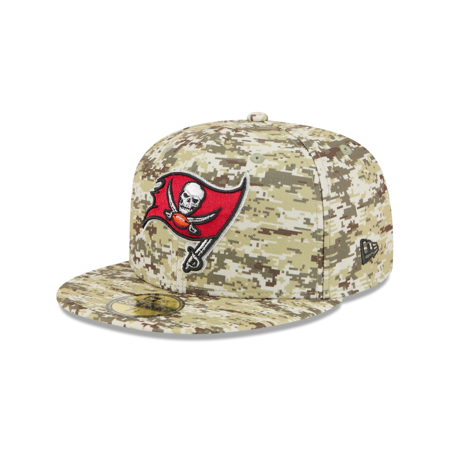 Tampa Bay Buccaneers 2025 Salute to Service Fan Gear 59FIFTY Fitted Hat