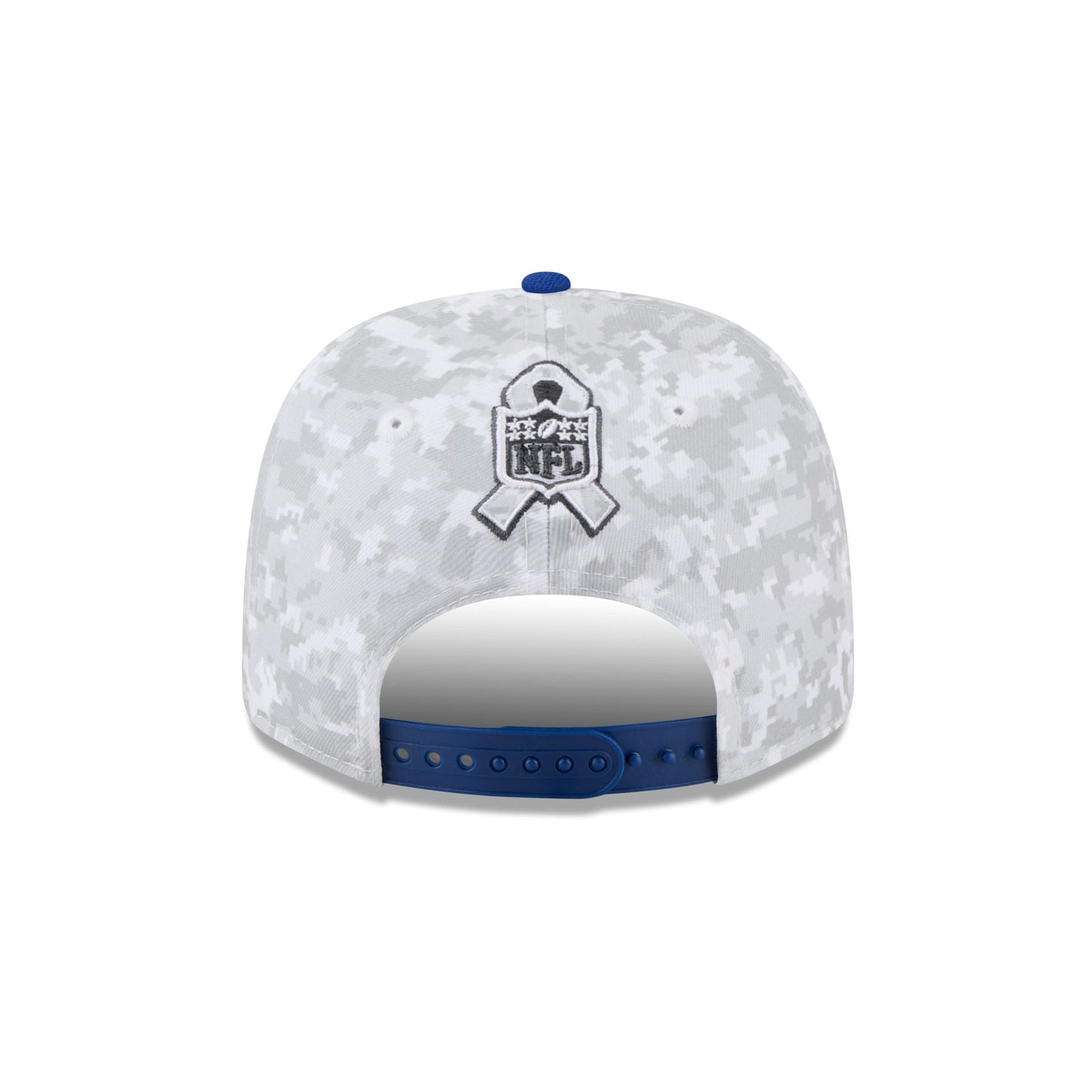 New York Giants 2025 Salute to Service Fan Gear 9SEVENTY Stretch-Snap Hat