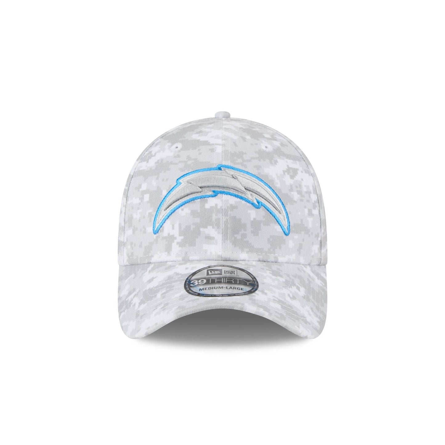 Los Angeles Chargers 2025 Salute to Service Fan Gear 39THIRTY Stretch Fit Hat
