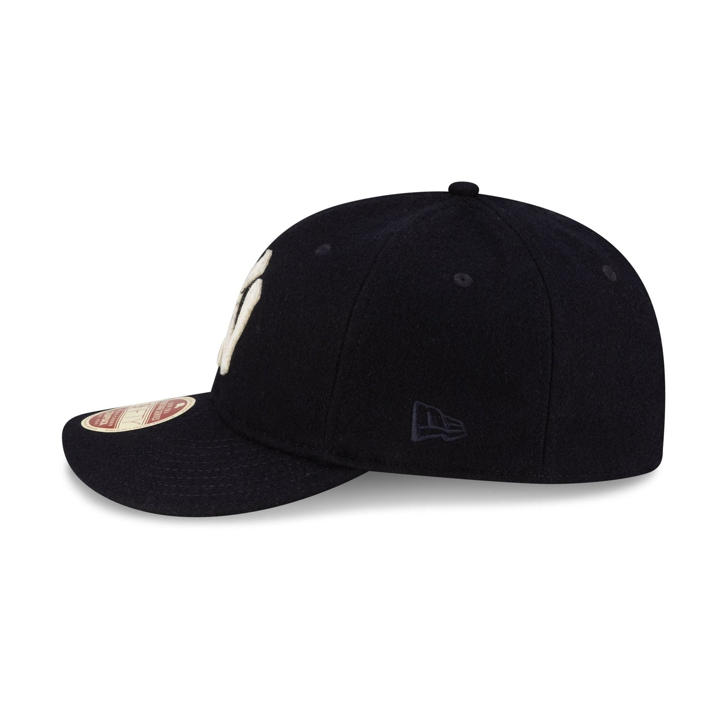 New York Yankees Melton Wool Heritage Series Retro Crown 9FIFTY Strapback Hat