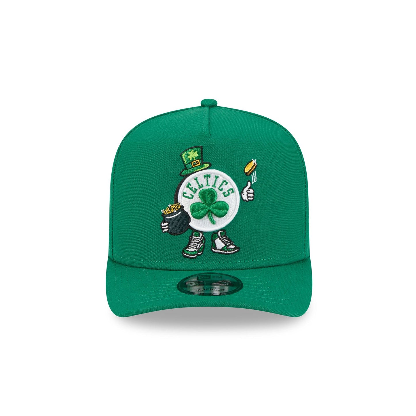 Boston Celtics Cartoon 9FIFTY A-Frame Snapback Hat