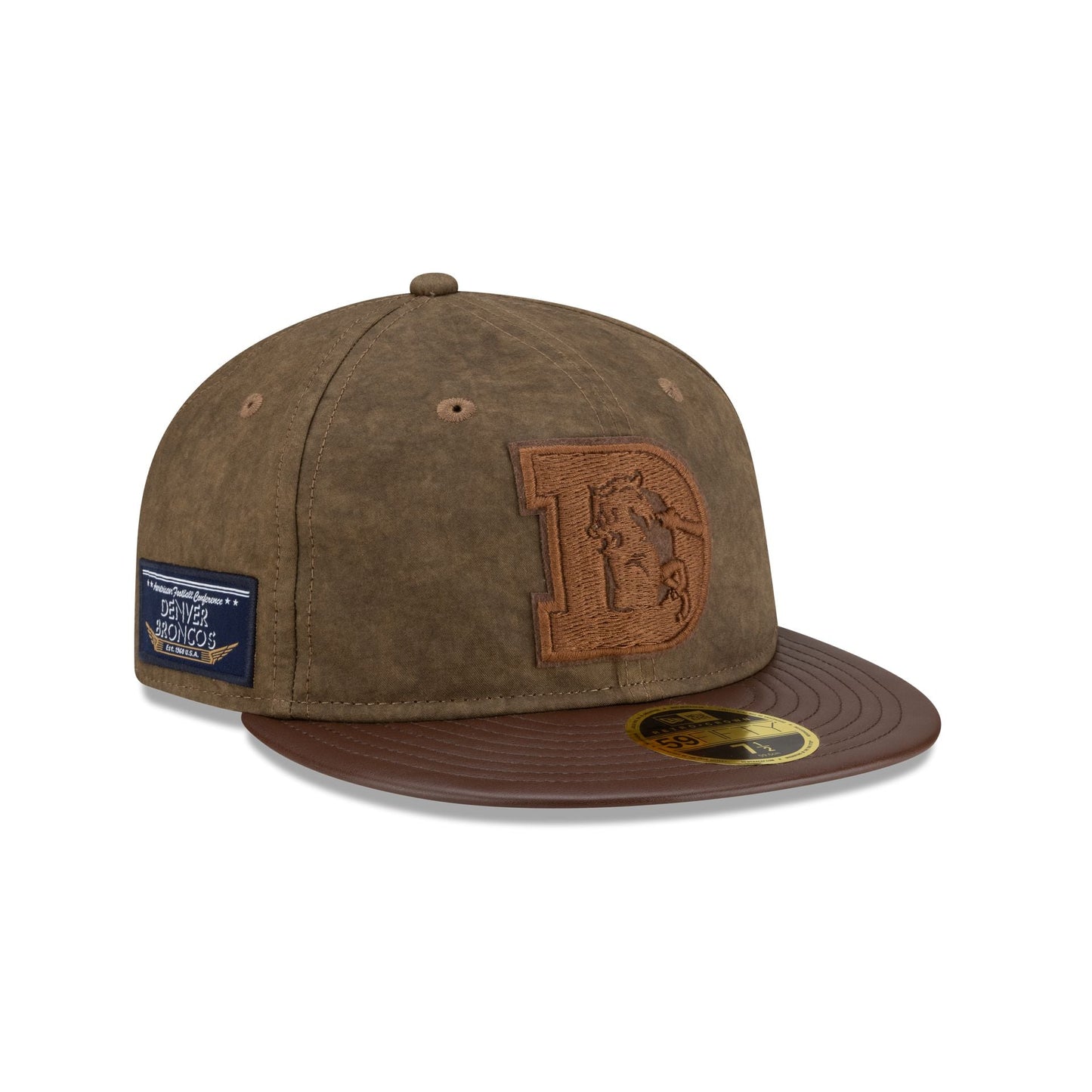 Denver Broncos Utility Linen Retro Crown 59FIFTY Fitted Hat