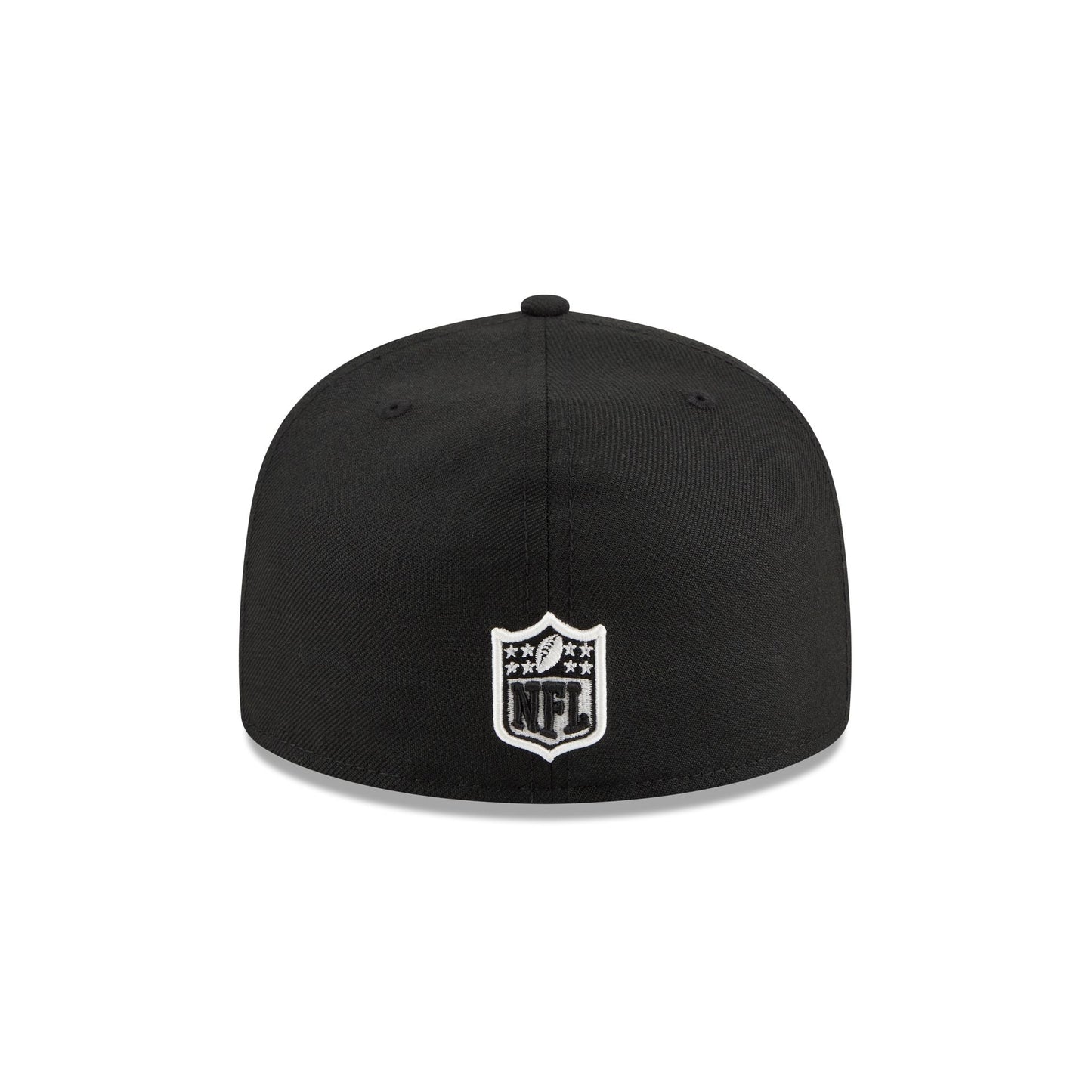 Just Caps Chiseled Logo Chicago Bears 59FIFTY A-Frame Fitted Hat