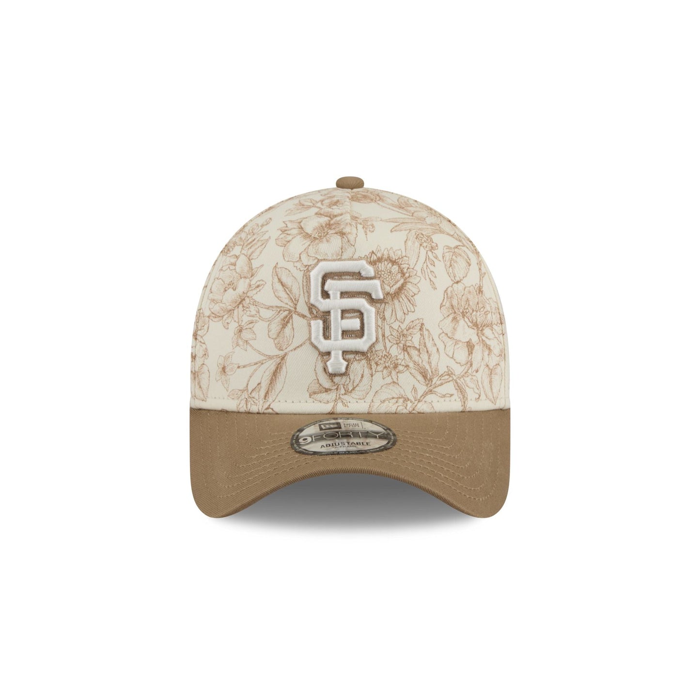San Francisco Giants Spring Floral 9FORTY A-Frame Snapback Hat