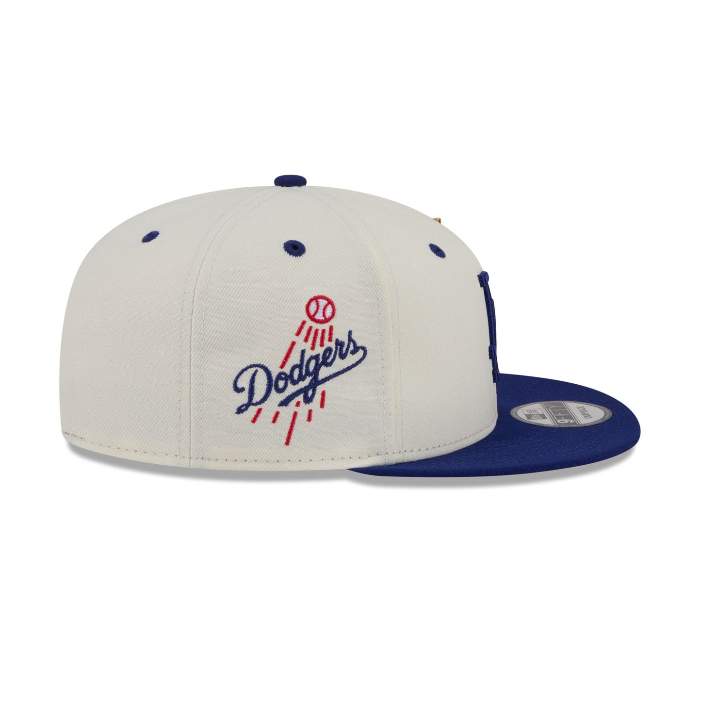 Paper Planes x Los Angeles Dodgers Chrome White 9FIFTY Snapback Hat