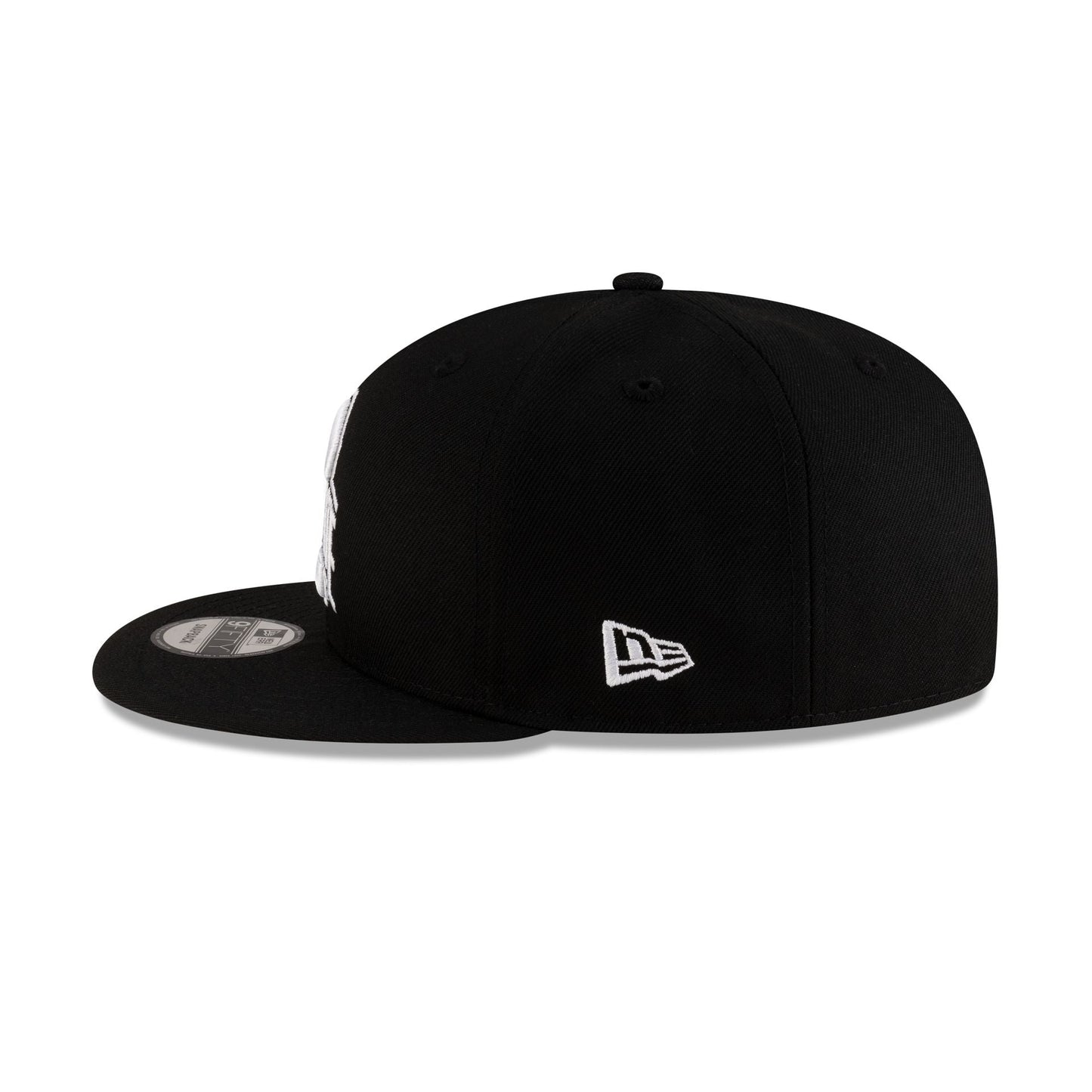 Ohio State Buckeyes Black & White 9FIFTY Snapback Hat
