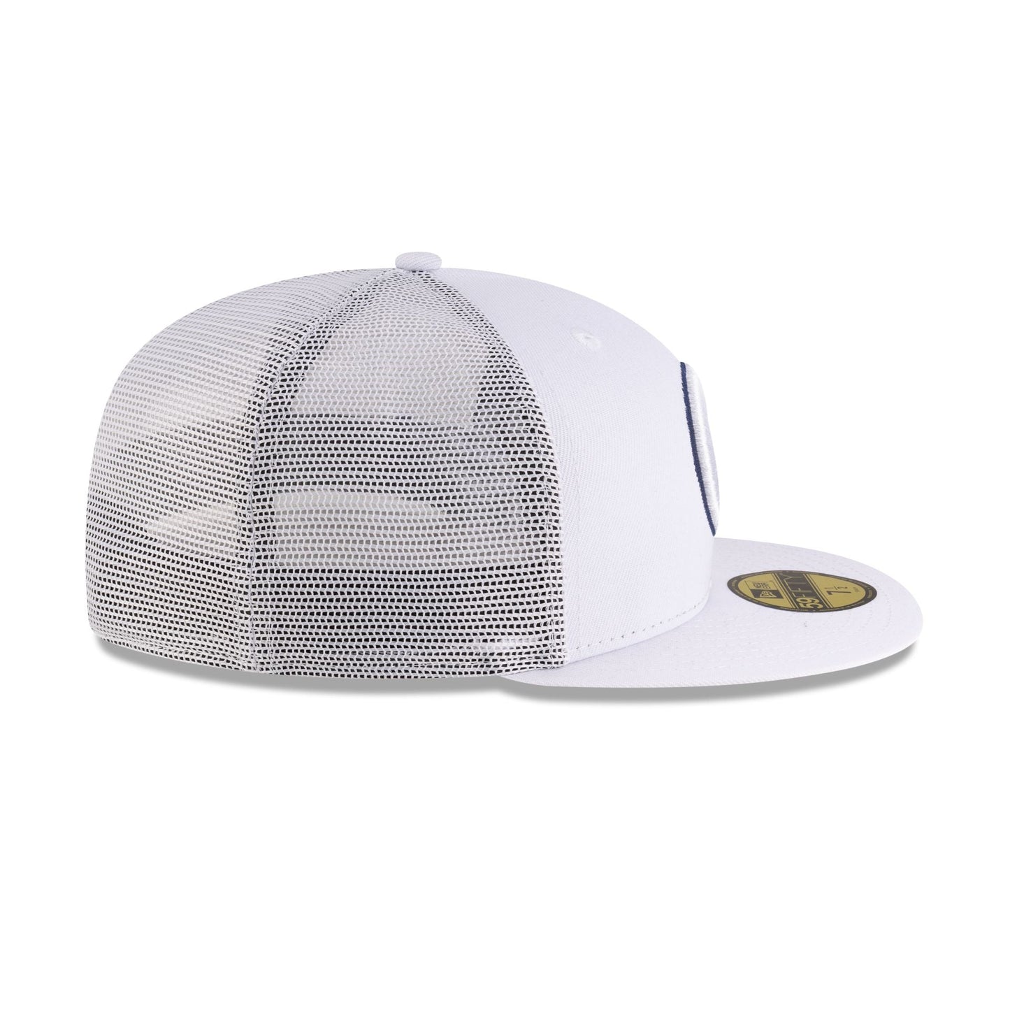Georgetown Hoyas White 59FIFTY Fitted Trucker Hat