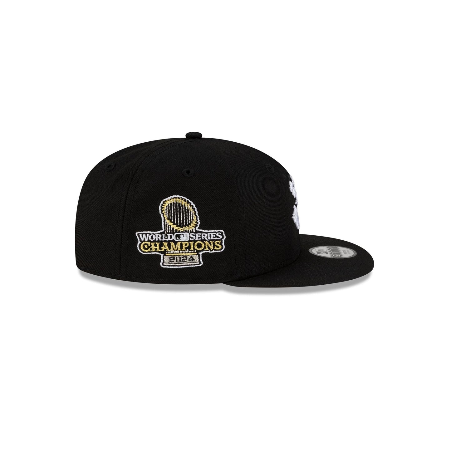 Born x Raised x Los Angeles Dodgers Let's Go World Series Kids Black 9FIFTY Snapback Hat