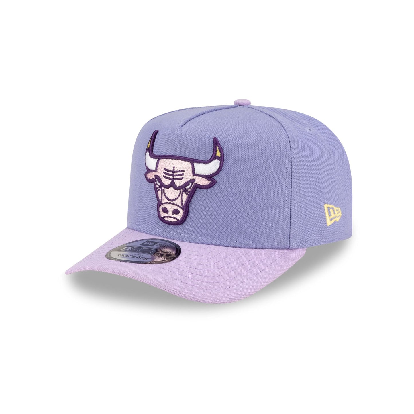Chicago Bulls Lavender 9FIFTY A-Frame Snapback Hat