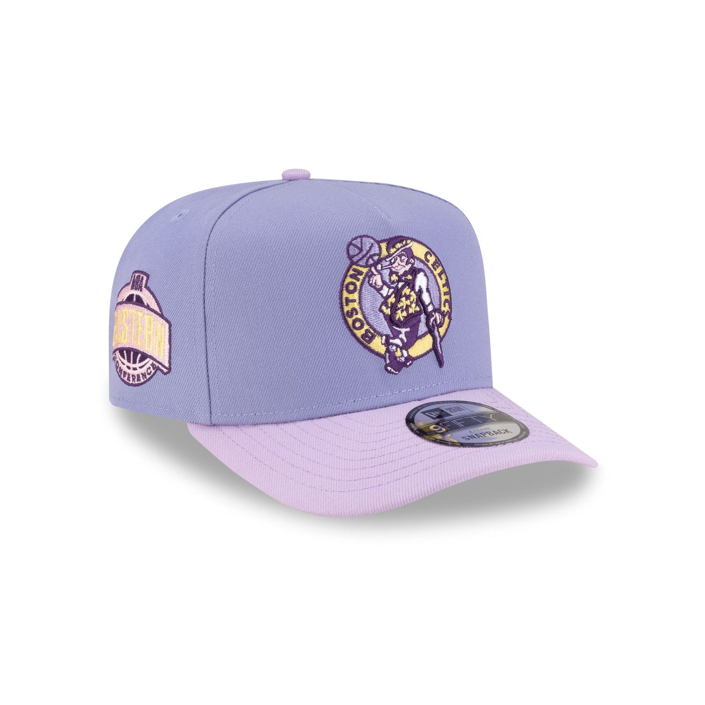 Boston Celtics Lavender 9FIFTY A-Frame Snapback Hat
