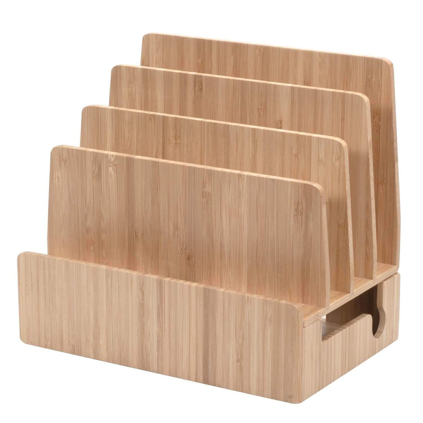 MobileVision Bamboo Charging Station to Organize and Power Up Your Devices Efficiently