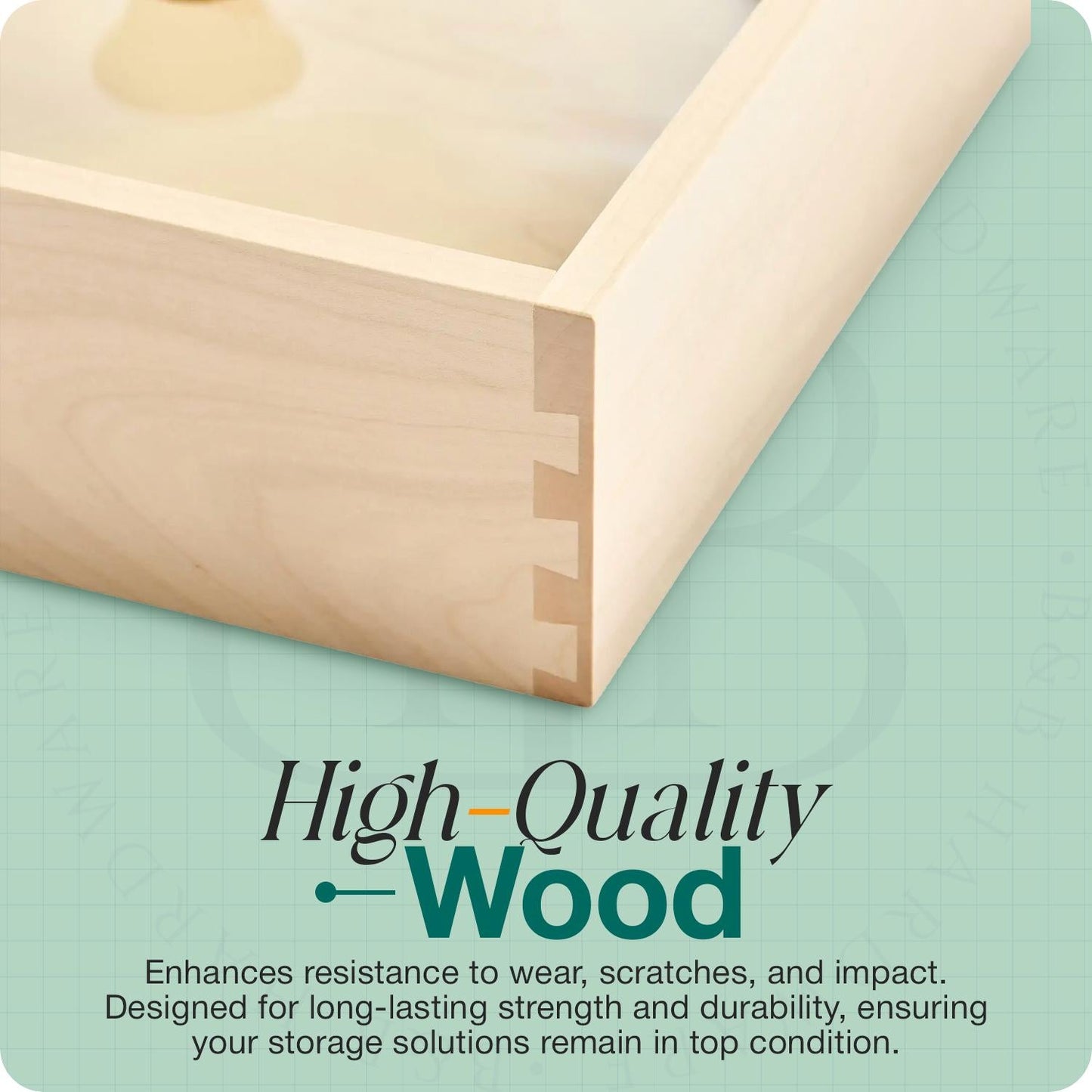 Custom Birch Drawer Box with Lacquer Finish – Made to Order for Kitchen, Bathroom & Cabinet Storage
