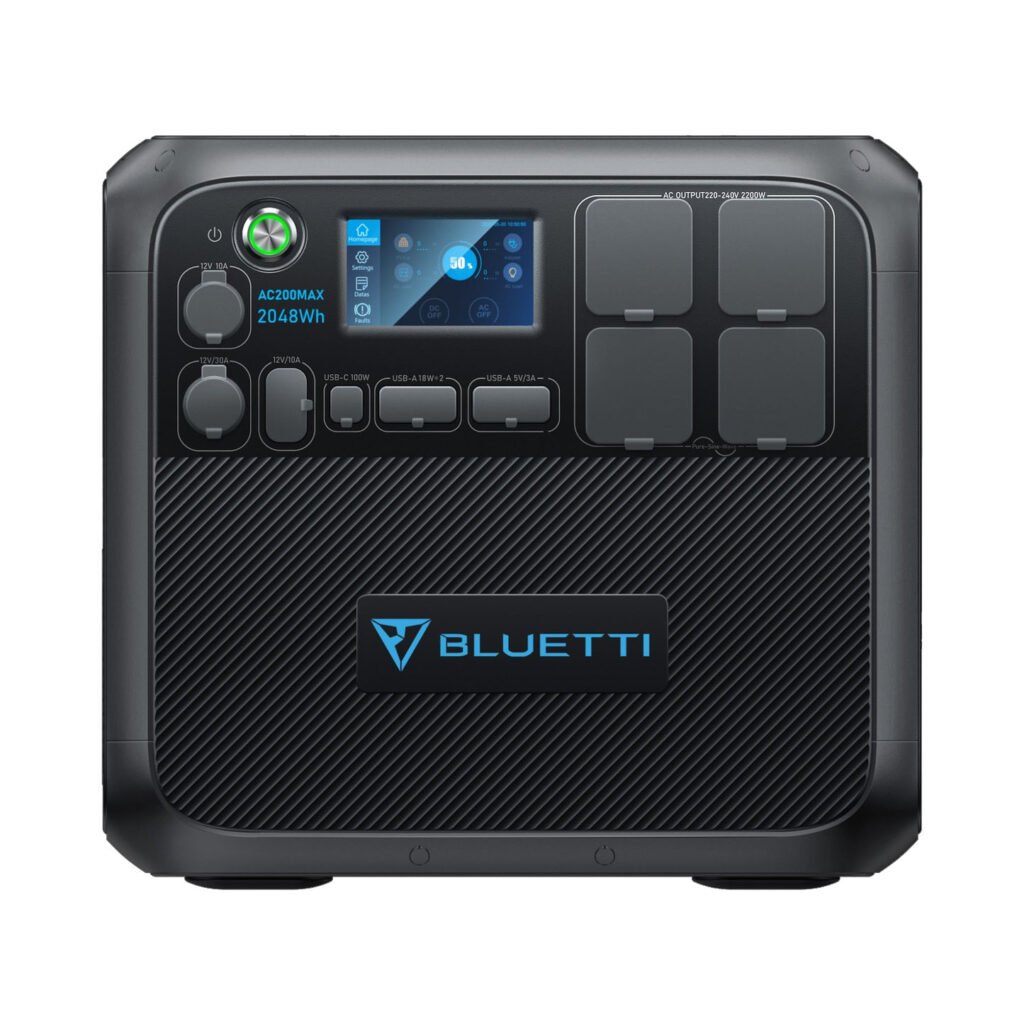 Bluetti AC200MAX Portable Power Station 2200W (2048Wh) with 350W Solar Panel