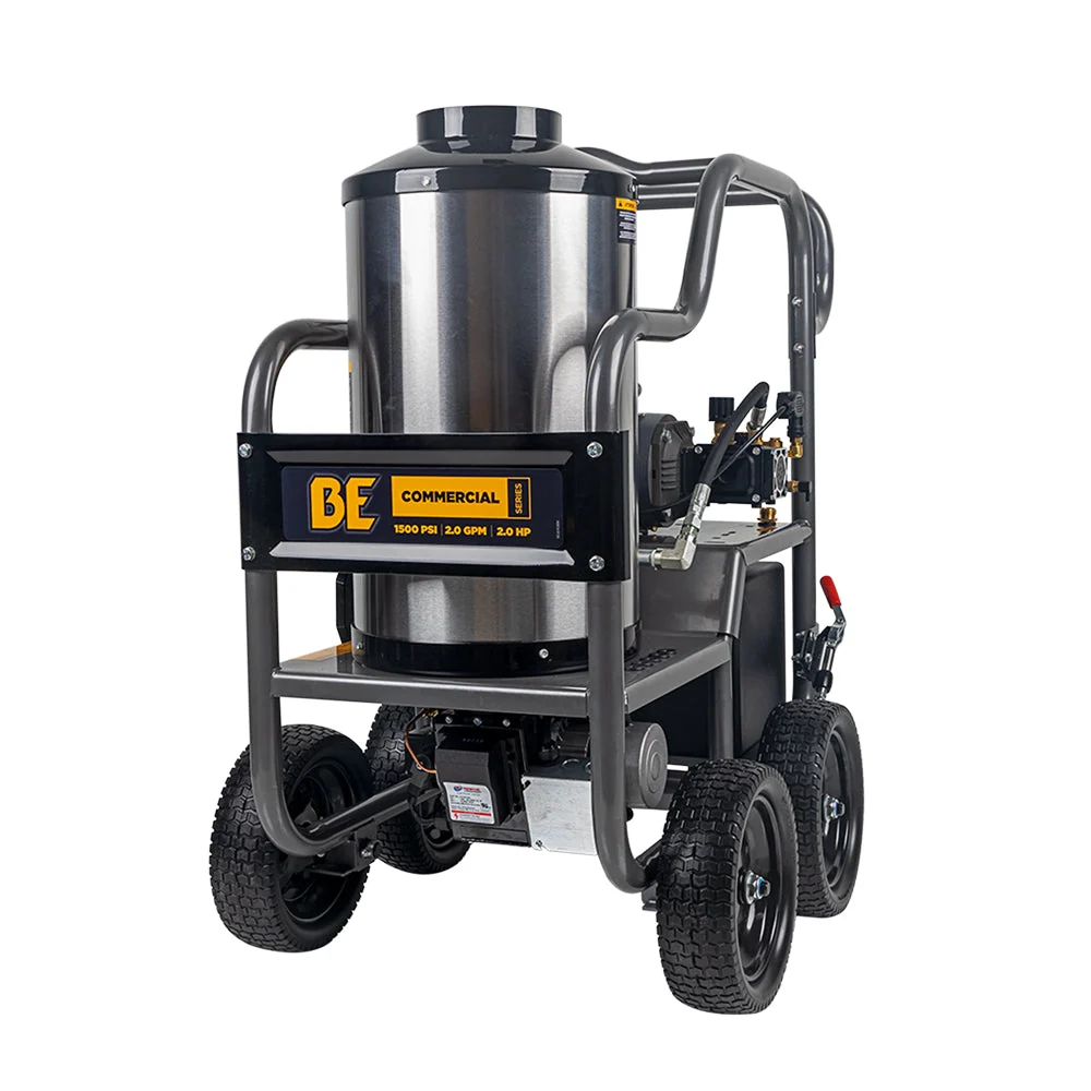 1,500 PSI 2.0 GPM Hot Water Pressure Washer with TechTop Motor and CP Triplex Pump - HW152EA 1,500 PSI 2.0 GPM Hot Water Pressure Washer with TechTop Motor and CP Triplex Pump - HW152EA