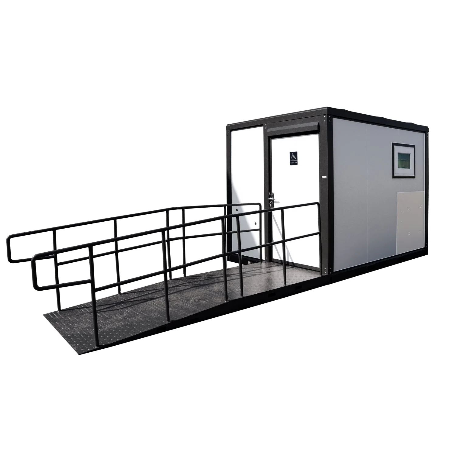 10 ft Handicap‑Accessible Portable Toilet with Built‑In Shower SUIMT10FTADAWS 10 ft Handicap‑Accessible Portable Toilet with Built‑In Shower SUIMT10FTADAWS