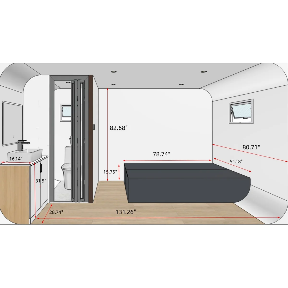 13ft Outdoor Living and Working Tiny House 13ft Outdoor Living and Working Tiny House