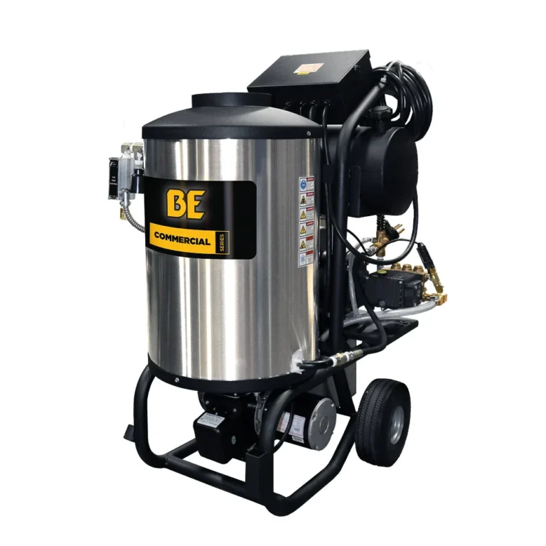 2,300 PSI 4.0 GPM Hot Water Electric Pressure Washer with Comet Triplex Pump - 42-6