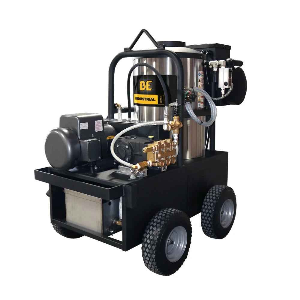 3,000 PSI 5.0 GPM Hot Water Electric Pressure Washer with General Triplex Pump - 15-530 3,000 PSI 5.0 GPM Hot Water Electric Pressure Washer with General Triplex Pump - 15-530
