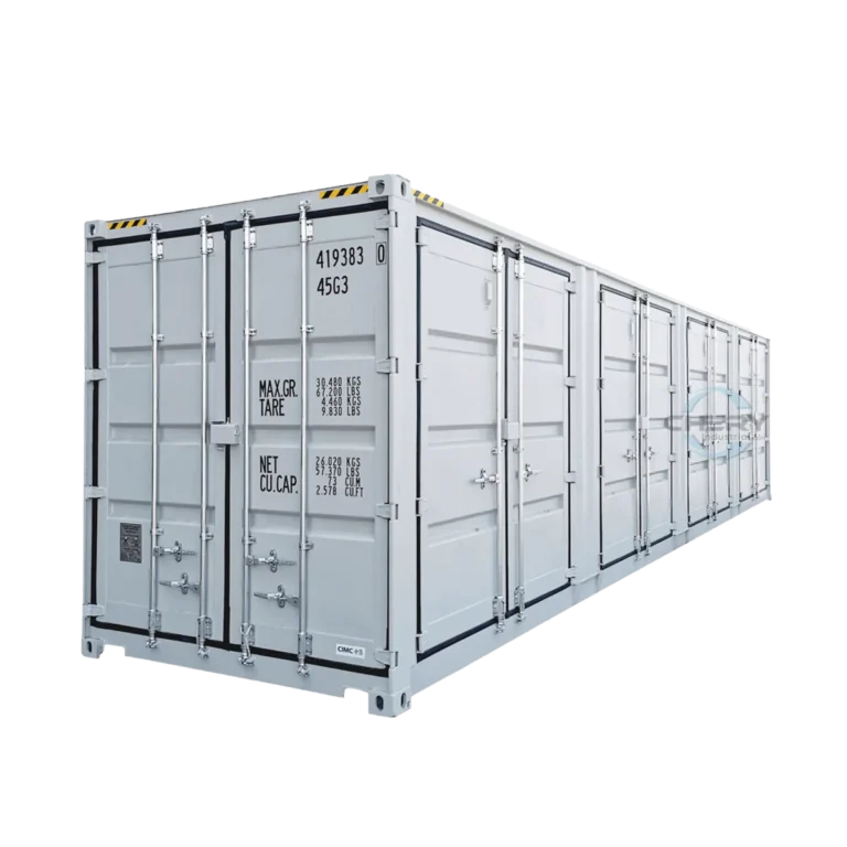 40ft High Cube Container with 4 Side Doors