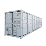 40ft High Cube Container with 4 Side Doors, with Logo