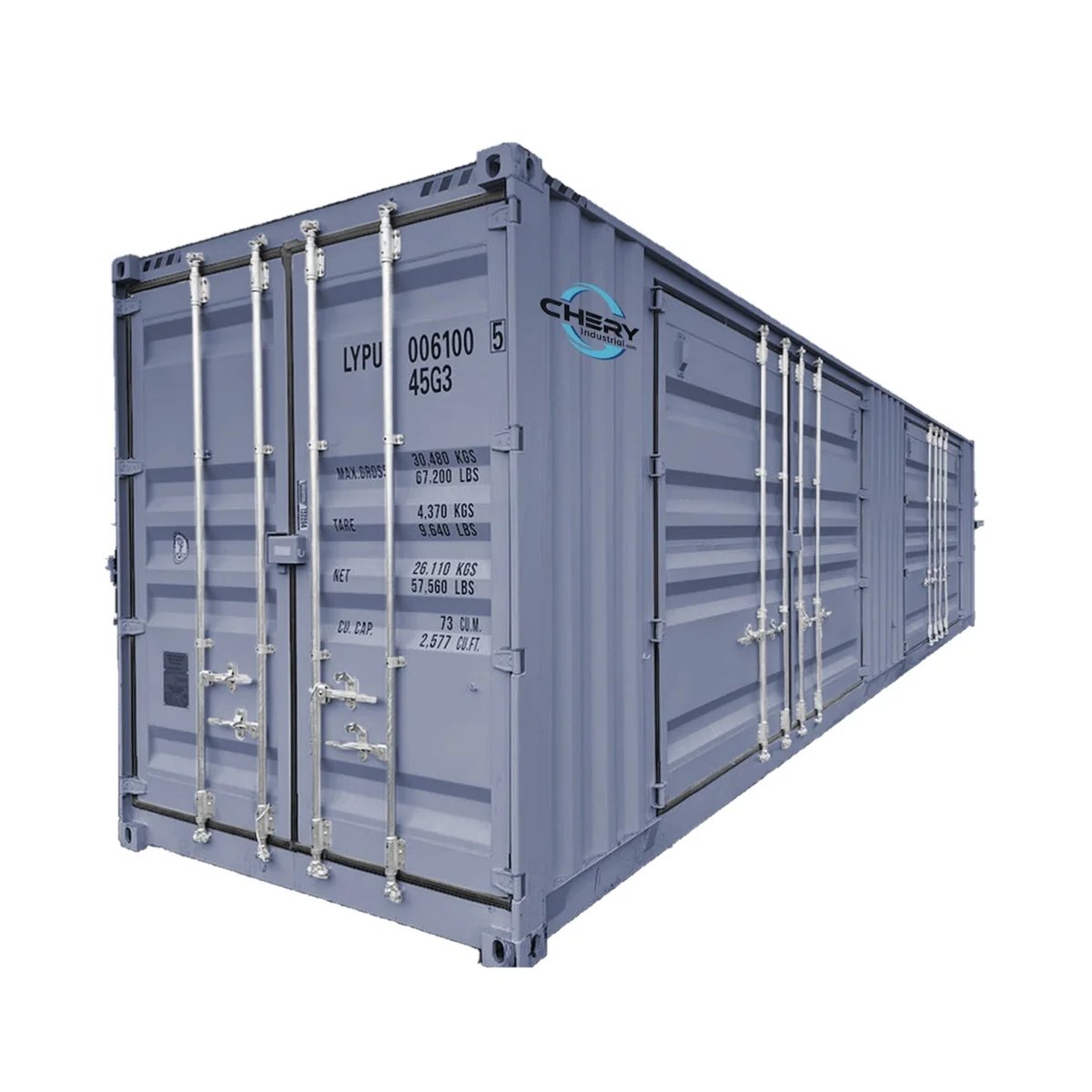 40ft High Cube Two Multi Doors Container with Logo 40ft High Cube Two Multi Doors Container with Logo