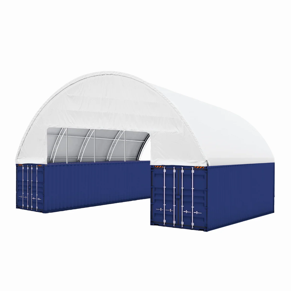 60'x40'x20' Double Truss Container Canopy Shelter 60'x40'x20' Double Truss Container Canopy Shelter