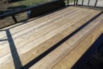6'4" x 12 Double Axle Utility Trailer Powder Coated Dovetail (2) 3500lb Axles