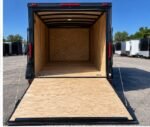 6x12 Tandem Axle Blackout Enclosed Cargo Trailer – Collins Custom Cargo
