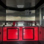 6x12SA Coast to Coast Red Blackout Concession Trailer for Sale