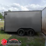 7x14TA Xtreme Cargo Charcoal Blackout Enclosed Cargo Trailer for Sale