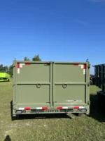 7x14TA2 Titan Pro Series Dump Trailer Army Green